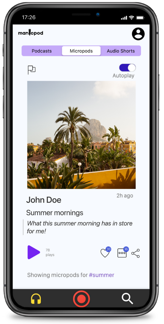 mobile app micropods